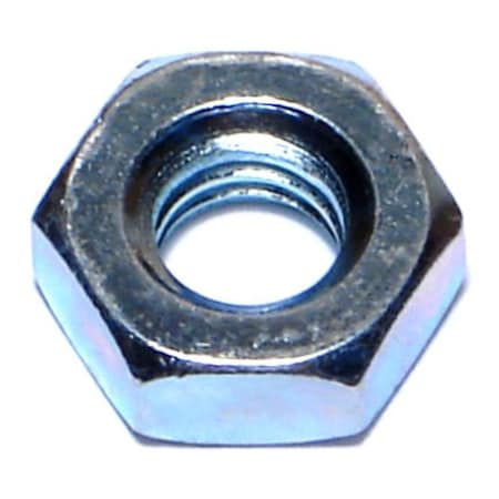 Midwest Fastener Machine Screw Nut, 5/16"-18, Steel, Grade 2, Zinc Plated, 40 PK 77548